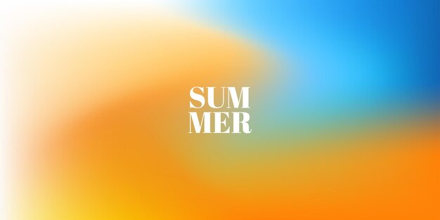Abstract pastel gradient summer sky colors Blurred blue and orange gradient colors Soft pastel rainbow colors Sunset or sunrise background