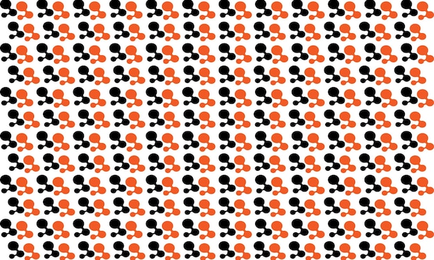 Abstract pattern design with repeating circular shapes and gradient color effect