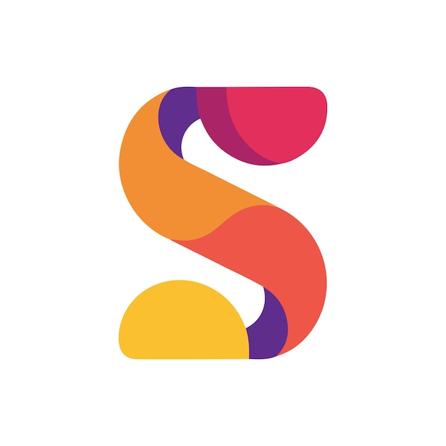 Abstract S Letter Logo for Branding and Corporate Identity
