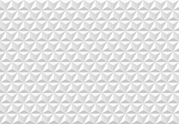 Abstract Triangle Texture Seamless Pattern White