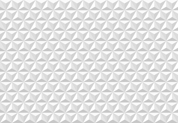 Abstract Triangle Texture Seamless Pattern White