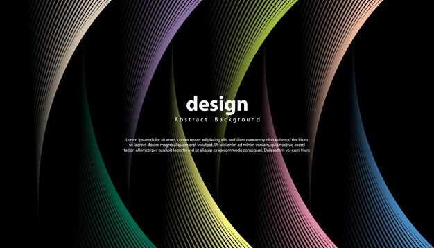 Abstract wave line pastel background Modern design