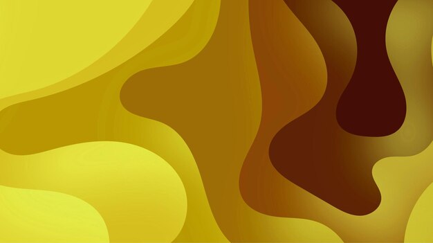 abstract yellow modern waves gradient