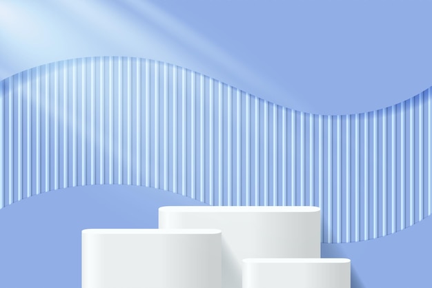 Abstracto 3D fondo púrpura del podio Moderno modelo minimalista para la exhibición de productos