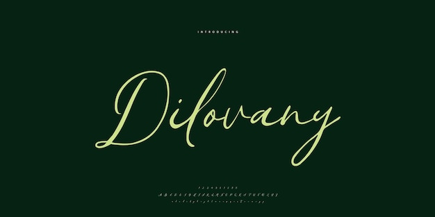 Abstracto Alfabeto de fuentes de moda Fonts urbanos modernos mínimos para la marca de logotipo, etc. Tipografía Caligrafía