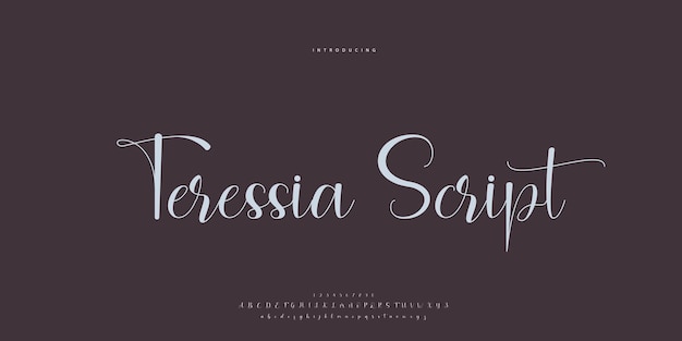 Abstracto Alfabeto de fuentes de moda Fonts urbanos modernos mínimos para la marca de logotipo, etc. Tipografía Caligrafía