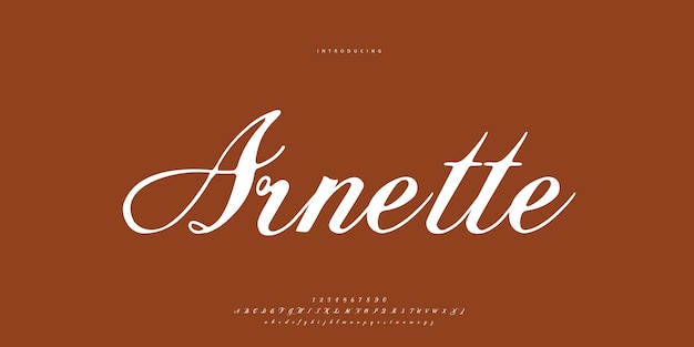 Abstracto Alfabeto de fuentes de moda Fonts urbanos modernos mínimos para la marca de logotipo, etc. Tipografía Caligrafía