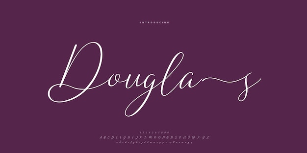 Abstracto Alfabeto de fuentes de moda Fonts urbanos modernos mínimos para la marca de logotipo, etc. Tipografía Caligrafía