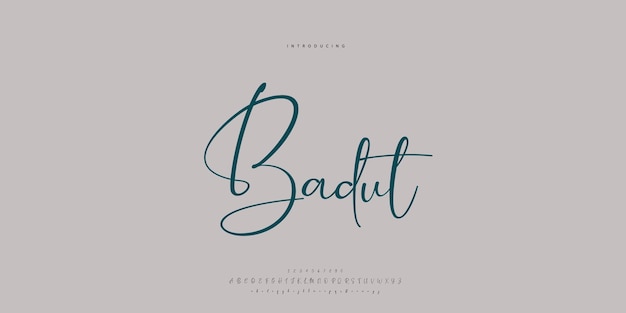 Abstracto Alfabeto de fuentes de moda Fonts urbanos modernos mínimos para la marca de logotipo, etc. Tipografía Caligrafía