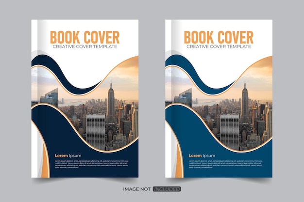 Abstracto aspecto profesional elegante diseño de portada de libro corporativo diseño creativo