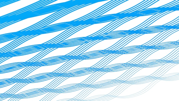 Abstracto azul con fondo de patrón de línea en zigzag sin costuras