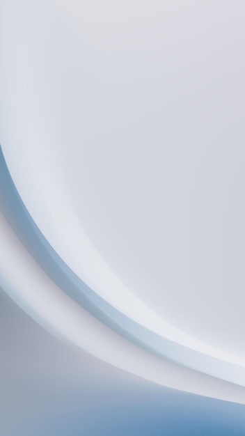 Abstracto azul gradiente ondas suaves curvas sutiles diseño de fondo suave elegante