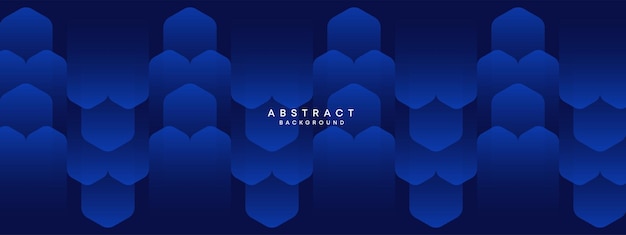 Abstracto azul marino geométrico con telón de fondo de líneas con formas gradientes Presentaciones de fondo