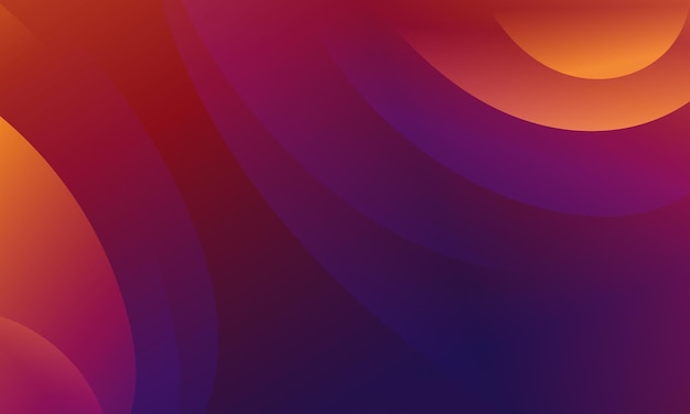 Abstracto azul naranja Fondo con formas onduladas adecuado para folletos de sitios web carteles