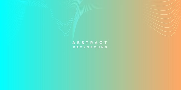 Abstracto azul naranja tecnología digital del futuro línea de fondo fluida geométrica Teal Ocean gradiente rojo líneas de onda suave fondo de banner web para portada volante cartel de encabezado sitio web