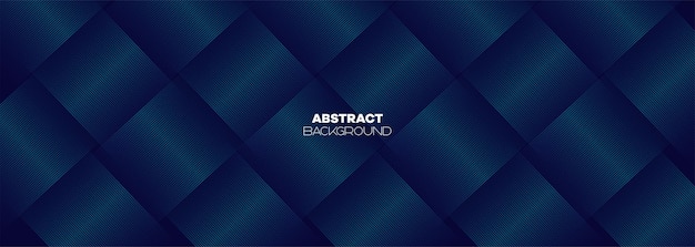 Abstracto Azul oscuro Gradiente Verde Forma geométrica y líneas ondulantes diagonales Tecnología de fondo