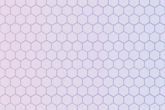 Abstracto blanco con fragmento azul y rosa Hexágono de fondo Banner Web Ilustración vectorial.