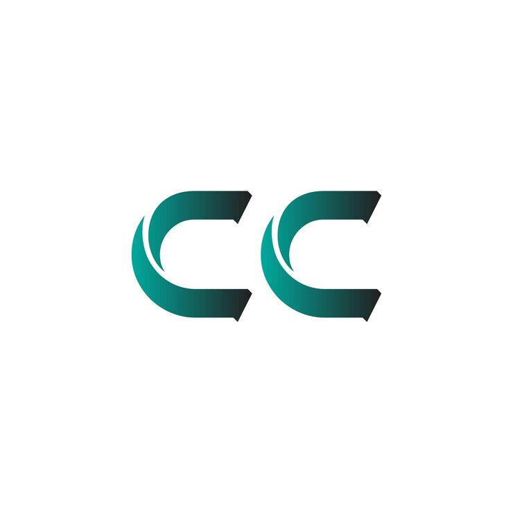 Vector abstracto c c vector de logotipo