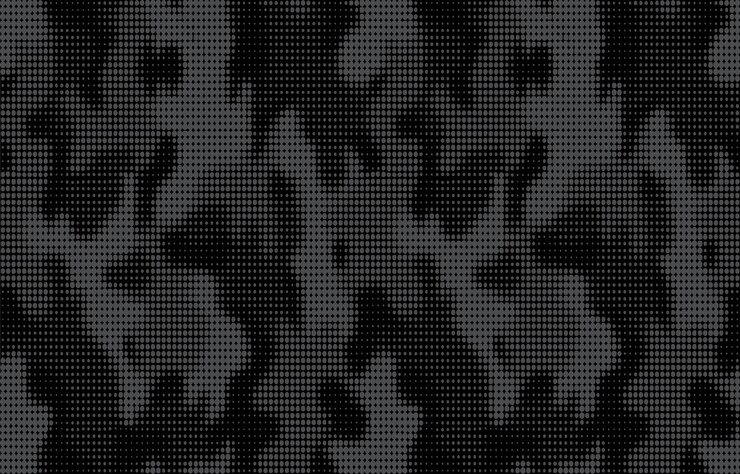 Abstracto Camuflaje Ilustración vectorial de fondo de patrón sin costuras