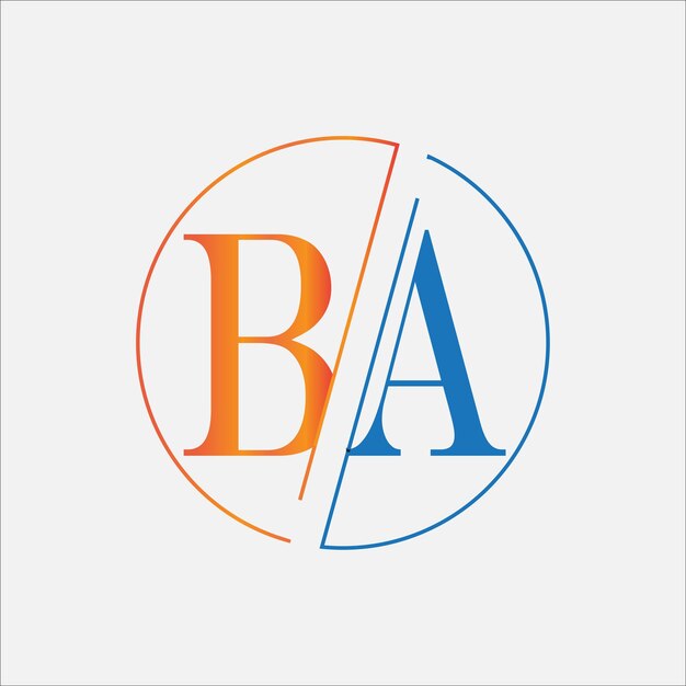 Abstracto de la carta Una plantilla de diseño de logotipo Flecha signo creativo Icono vectorial