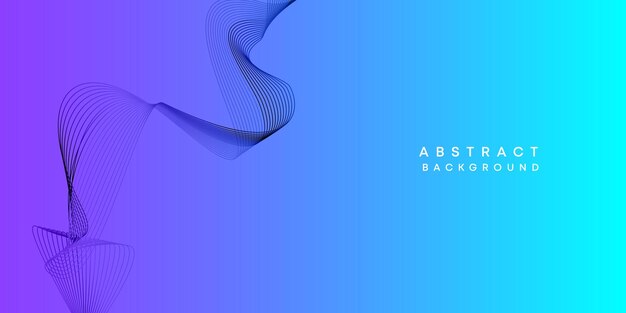 Abstracto cielo azul púrpura tecnología digital del futuro fondo de línea fluida geométrica fondo de onda suave gradiente rosa azul fondo de banner web para portada folleto tarjeta encabezado póster sitio web