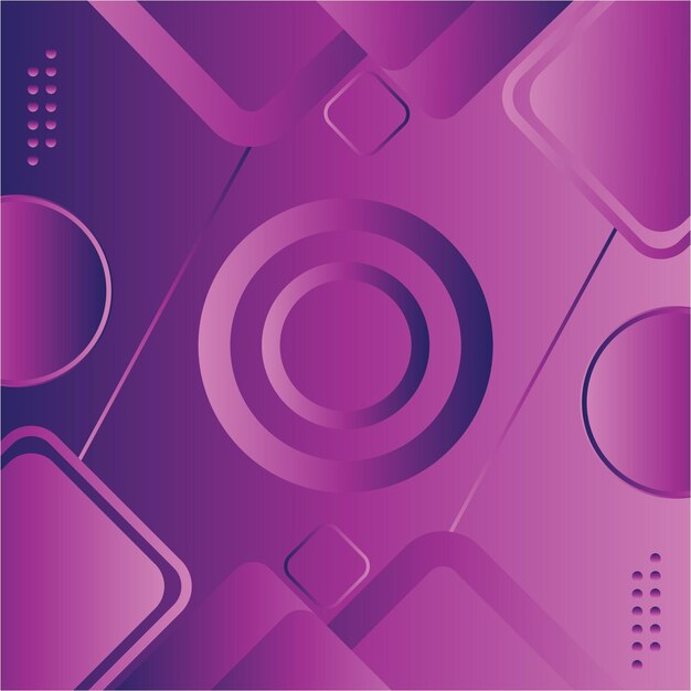 Abstracto círculo cuadrado patrón geométrico Tecnología de fondo