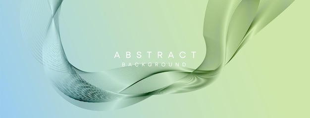 Abstracto círculos geométricos brillantes línea Fondo Formas dinámicas Tecnología vibrante fondo web
