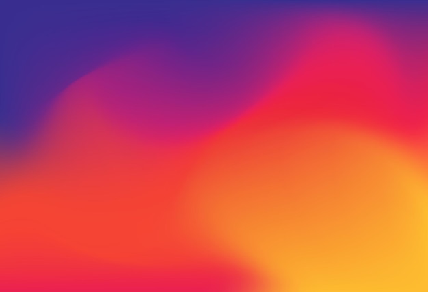 Abstracto de colores Gradiente de fondo Ilustración vectorial Color del agua