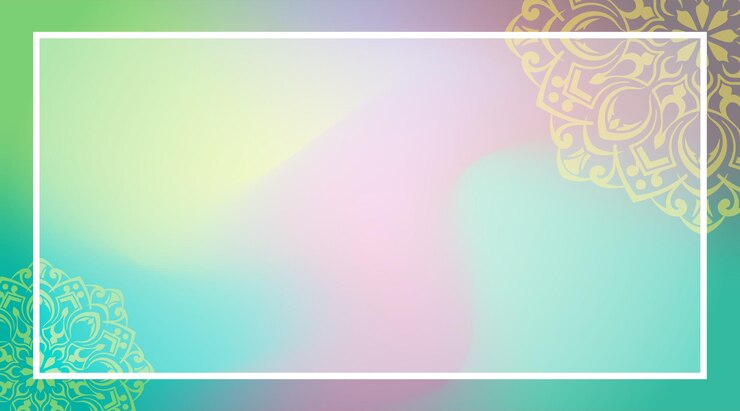 Vector abstracto colorido decorativo de mandala en el fondo