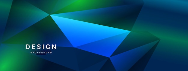Abstracto colorido dinámico elegante diseño geométrico de fondo