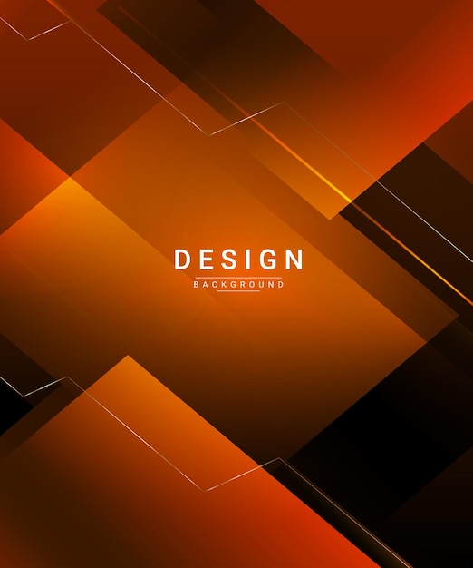 Abstracto colorido dinámico elegante diseño geométrico vector de fondo