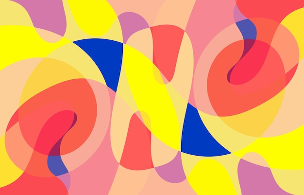 Abstracto colorido Diseño de fondo groovy