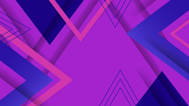 Abstracto colorido fondo gradiente formas geométricas plantilla de bandera diseño gráfico