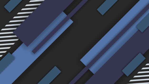 Abstracto colorido fondo gradiente formas geométricas plantilla de bandera diseño gráfico