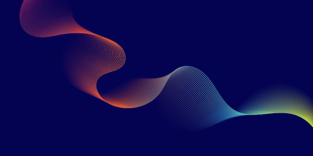 Abstracto colorido de fondo vectorial color flujo onda líquida para el diseño