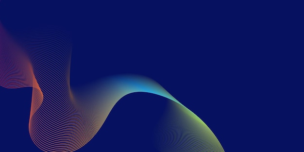 Abstracto colorido de fondo vectorial color flujo onda líquida para el diseño