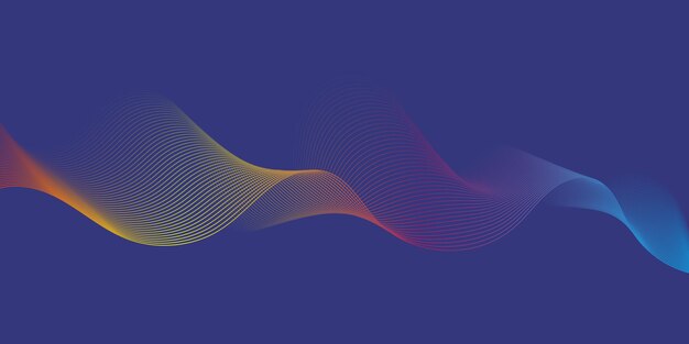 Abstracto colorido de fondo vectorial color flujo onda líquida para el diseño