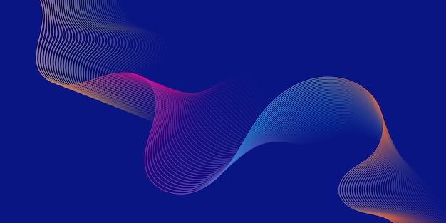 Abstracto colorido de fondo vectorial color flujo onda líquida para el diseño
