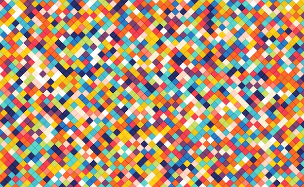 Abstracto colorido mosaico de fondo elementos geométricos