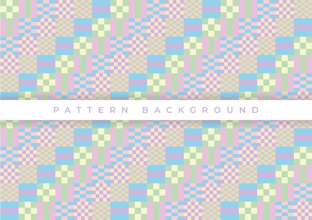 Abstracto colorido patrón geométrico retro diseño vectorial de fondo