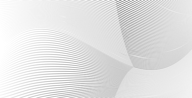 Abstracto deformado Diagonal de fondo a rayas Patrón curvo vectorial