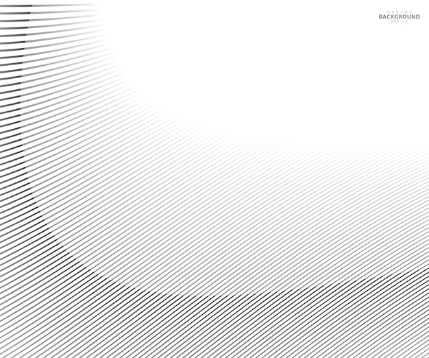Abstracto deformado Diagonal de fondo a rayas Vector curvo retorcido inclinado línea ondulada