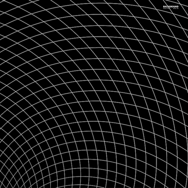 Abstracto deformado diagonal rayado línea de onda de fondo