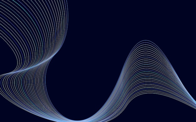 Abstracto deformado Diagonal a rayas Fondo vectorial curvo retorcido inclinado patrón de líneas onduladas Nuevo estilo para el diseño de su negocio
