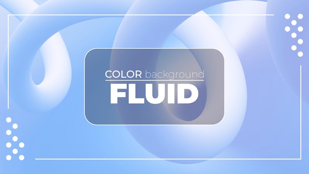 Abstracto Diseño de colores fluidos para la presentación