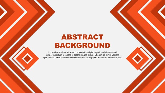 Abstracto Diseño de fondo de naranja profundo Plantilla de diseño de fondo de Naranja profundo Ilustración vectorial de papel de pared de banner abstracto