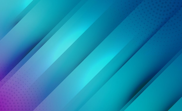 Abstracto Diseño de fondo vectorial de gradiente azul y cian