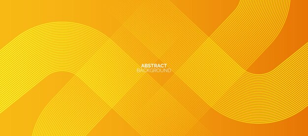 Abstracto Diseño geométrico naranja y amarillo