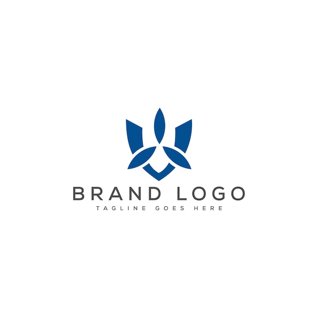 Abstracto Diseño del logotipo de la letra V