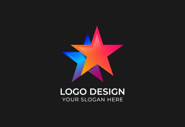 Abstracto Diseño de logotipo minimalista moderno Ilustración vectorial